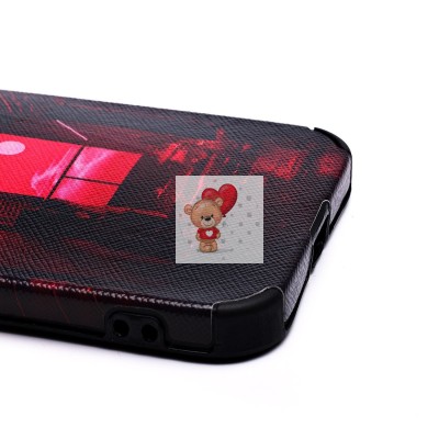 Чехол-накладка для Apple iPhone 12 - (005) (черный) - SC310