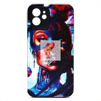 Чехол-накладка для Apple iPhone 12 - (006) (черный) - SC310