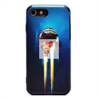 Чехол-накладка для Apple iPhone 8 (черный) - SC310