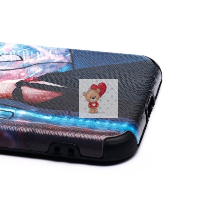 Чехол-накладка для Apple iPhone 7 - (007) (черный) - SC310