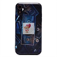 Чехол-накладка для Apple iPhone XR - (002) (черный) - SC310