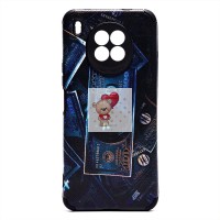 Чехол-накладка для Huawei nova 8i - (002) (черный) - SC310