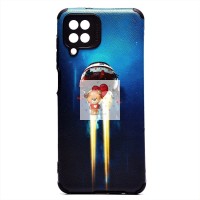 Чехол-накладка для Samsung A125 Galaxy A12 - (004) (черный) - SC310