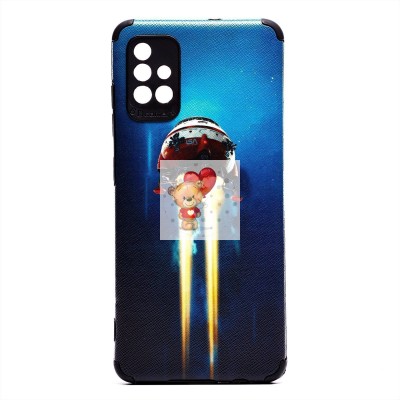 Чехол-накладка для Samsung A515 Galaxy A51 - (004) (черный) - SC310