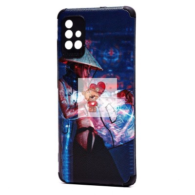 Чехол-накладка для Samsung A515 Galaxy A51 - (7) (черный) - SC310