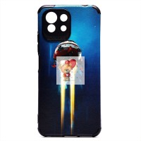 Чехол-накладка для Xiaomi Mi 11 Lite - (004) (черный) - SC310 Чехол-накладка для Xiaomi Mi 11 Lite - (004) (черный) - SC310