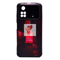 Чехол-накладка для Xiaomi Poco M4 Pro 4G - (005) (черный) - SC310