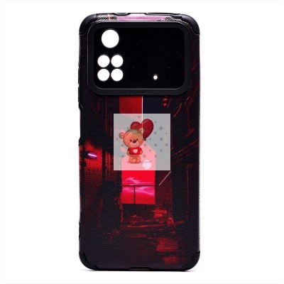 Чехол-накладка для Xiaomi Poco M4 Pro 4G - (005) (черный) - SC310