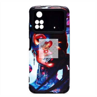 Чехол-накладка для Xiaomi Poco M4 Pro 4G - (006) (черный) - SC310