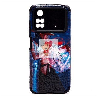 Чехол-накладка для Xiaomi Poco M4 Pro 4G - (007) (черный) - SC310