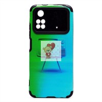 Чехол-накладка для Xiaomi Poco M4 Pro 4G - (008) (черный) - SC310