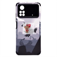 Чехол-накладка для Xiaomi Poco X4 Pro 5G - (001) (черный) - SC310