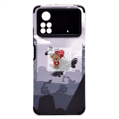 Чехол-накладка для Xiaomi Poco X4 Pro 5G - (001) (черный) - SC310