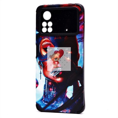 Чехол-накладка для Xiaomi Poco X4 Pro 5G - (006) (черный) - SC310