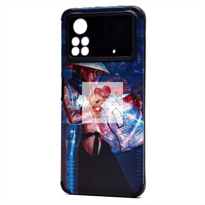 Чехол-накладка для Xiaomi Poco X4 Pro 5G - (007) (черный) - SC310