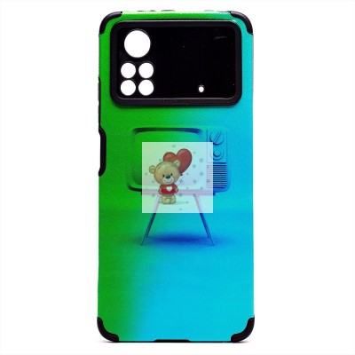 Чехол-накладка для Xiaomi Poco X4 Pro 5G - (008) (черный) - SC310