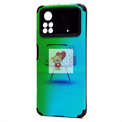 Чехол-накладка для Xiaomi Poco X4 Pro 5G - (008) (черный) - SC310