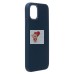Чехол-накладка для Apple iPhone 11 (темно-синий) - SC311
