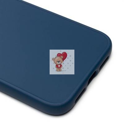 Чехол-накладка для Apple iPhone 11 (темно-синий) - SC311