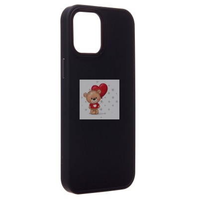 Чехол-накладка для Apple iPhone 12 Pro Max (черный) - SC311