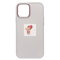 Чехол-накладка для Apple iPhone 12 Pro Max (белый) - SC311 Чехол-накладка для Apple iPhone 12 Pro Max (белый) - SC311