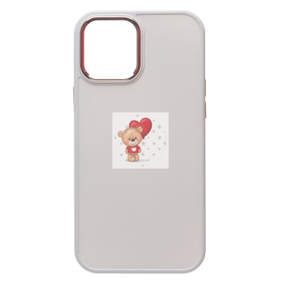 Чехол-накладка для Apple iPhone 12 Pro Max (белый) - SC311 Чехол-накладка для Apple iPhone 12 Pro Max (белый) - SC311