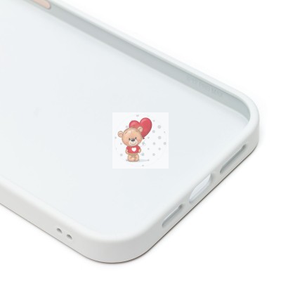 Чехол-накладка для Apple iPhone 12 Pro Max (белый) - SC311 Чехол-накладка для Apple iPhone 12 Pro Max (белый) - SC311