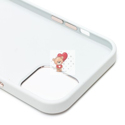 Чехол-накладка для Apple iPhone 12 Pro Max (белый) - SC311 Чехол-накладка для Apple iPhone 12 Pro Max (белый) - SC311