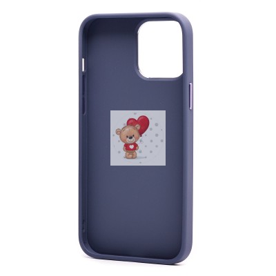 Чехол-накладка для Apple iPhone 13 Pro Max (фиолетовый) - SC311