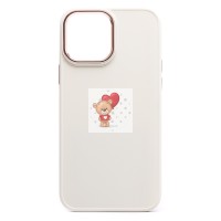 Чехол-накладка для Apple iPhone 13 Pro Max (белый) - SC311