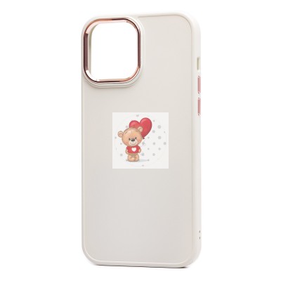Чехол-накладка для Apple iPhone 13 Pro Max (белый) - SC311