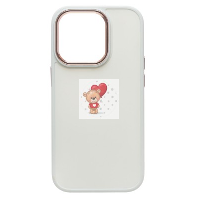 Чехол-накладка для Apple iPhone 13 Pro (белый) - SC311