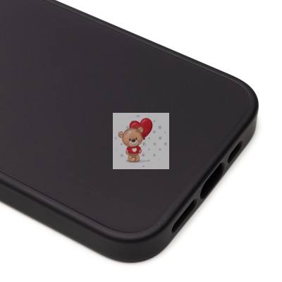 Чехол-накладка для Apple iPhone 13 (черный) - SC311