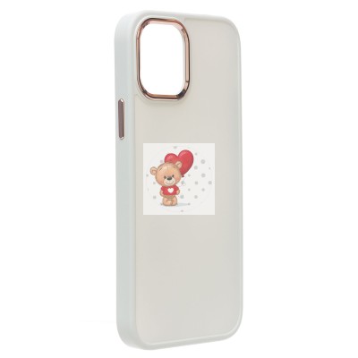 Чехол-накладка для Apple iPhone 13 (белый) - SC311 Чехол-накладка для Apple iPhone 13 (белый) - SC311