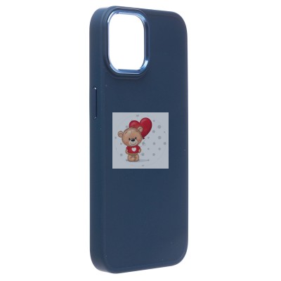 Чехол-накладка для Apple iPhone 14 Plus (темно-синий) - SC311 Чехол-накладка для Apple iPhone 14 Plus (темно-синий) - SC311