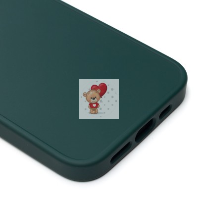 Чехол-накладка для Apple iPhone 14 Plus (темно-зеленый) - SC311 Чехол-накладка для Apple iPhone 14 Plus (темно-зеленый) - SC311