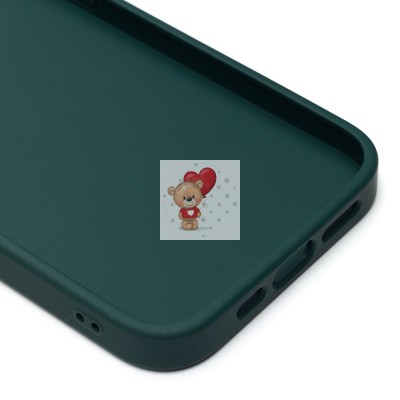 Чехол-накладка для Apple iPhone 14 Plus (темно-зеленый) - SC311 Чехол-накладка для Apple iPhone 14 Plus (темно-зеленый) - SC311