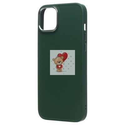 Чехол-накладка для Apple iPhone 14 Plus (зеленый) - SC311 Чехол-накладка для Apple iPhone 14 Plus (зеленый) - SC311