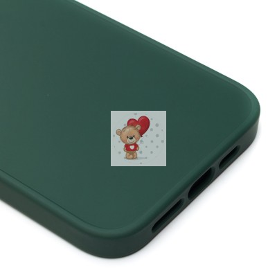 Чехол-накладка для Apple iPhone 14 Plus (зеленый) - SC311 Чехол-накладка для Apple iPhone 14 Plus (зеленый) - SC311