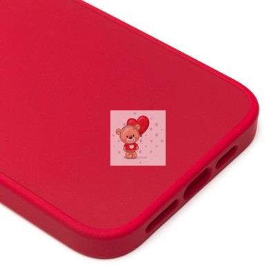 Чехол-накладка для Apple iPhone 14 Plus (красный) - SC311