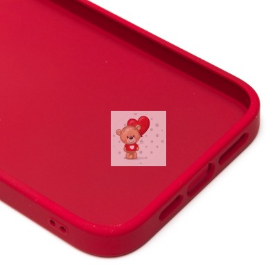 Чехол-накладка для Apple iPhone 14 Plus (красный) - SC311