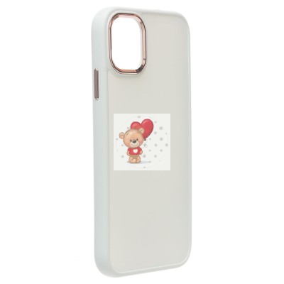 Чехол-накладка для Apple iPhone 14 Plus (белый) - SC311 Чехол-накладка для Apple iPhone 14 Plus (белый) - SC311