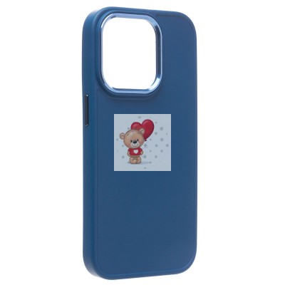 Чехол-накладка для Apple iPhone 14 Pro Max (синий) - SC311