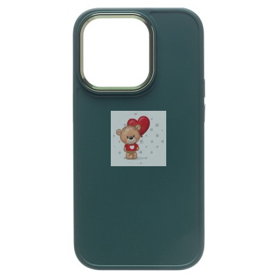 Чехол-накладка для Apple iPhone 14 Pro Max (темно-зеленый) - SC311 Чехол-накладка для Apple iPhone 14 Pro Max (темно-зеленый) - SC311