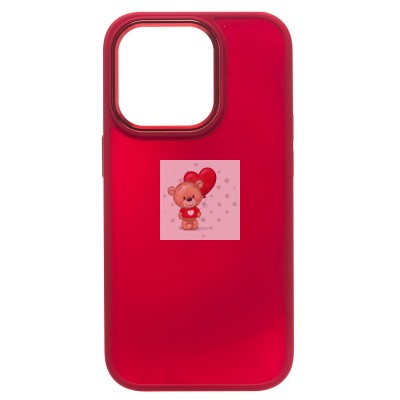 Чехол-накладка для Apple iPhone 14 Pro Max (красный) - SC311 Чехол-накладка для Apple iPhone 14 Pro Max (красный) - SC311