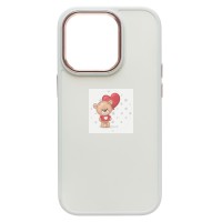 Чехол-накладка для Apple iPhone 14 Pro Max (белый) - SC311