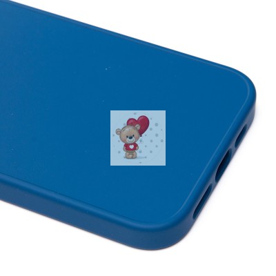 Чехол-накладка для Apple iPhone 15 Plus (синий) - SC311