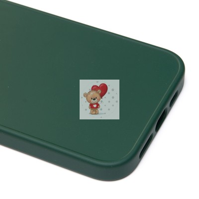 Чехол-накладка для Apple iPhone 15 Plus (зеленый) - SC311