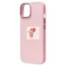 Чехол-накладка для Apple iPhone 15 Plus (светло-розовый) - SC311