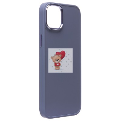 Чехол-накладка для Apple iPhone 15 Plus (фиолетовый) - SC311